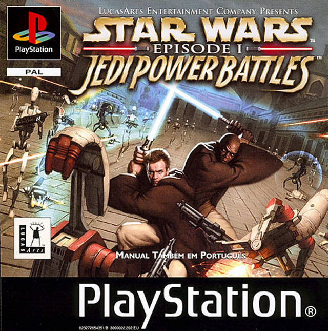 Jedi Power Battles Ps1 Cover